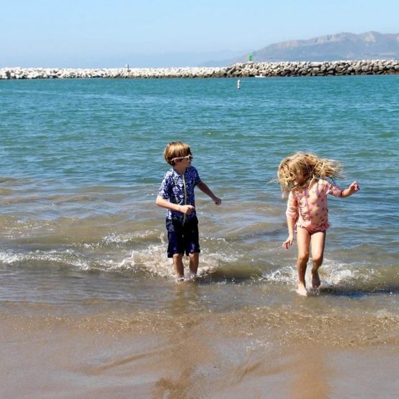 Boy’s Short Sleeve Rash Guard Set – “Fish Boy” - Picture 3 of 3